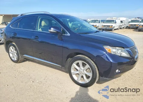 2010 Lexus Rx 350 z USA, uszkodzony, nr VIN 2T2ZK1BA0AC021964